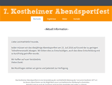 Tablet Screenshot of abendsportfest.turnverein-kostheim.de